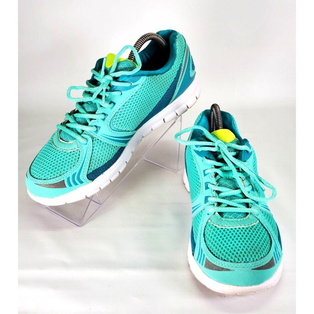 FILA Women's Teal Synthetic Textile Athletic Shoe Size 10 1472
